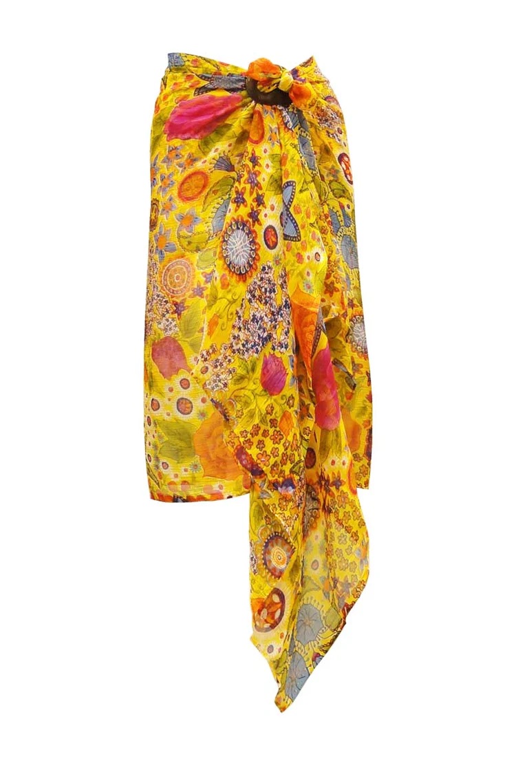 Sarong Printed Chiffon